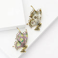 Alloy Enamel Butterfly Fairy Brooch Pin For Suits And Coats view 1