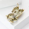 Alloy Enamel Butterfly Fairy Brooch Pin For Suits And Coats view 3