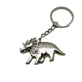 Zinc Alloy Dinosaur Minimalist Keychain Bag Charm Gift view 5