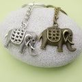 Zinc Alloy Elephant Keychain Bag Charm Gift view 4