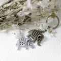 Zinc Alloy Elephant Keychain Bag Charm Gift view 3