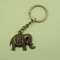 Zinc Alloy Elephant Keychain Bag Charm Gift view 6