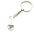 Zinc Alloy Shovel Keychain Tool Bag Charm view 5