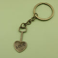 Zinc Alloy Shovel Keychain Tool Bag Charm view 6