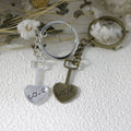 Zinc Alloy Shovel Keychain Tool Bag Charm view 3