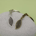 Zinc Alloy Leaf Keychain Bag Charm Gift (5865) view 4