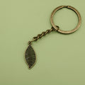 Zinc Alloy Leaf Keychain Bag Charm Gift (5865) view 6