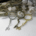 Zinc Alloy Gymnast Athlete Keychain Sports Bag Charm view 4