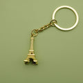 Zinc Alloy Simple Eiffel Tower Keychain Travel Bag Charm view 6