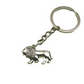 Zinc Alloy Minimalist Lion Keychain Bag Charm Gift view 5
