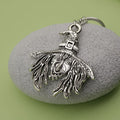 Zinc Alloy Wizard Keychain Simple Bag Charm Gift view 3