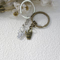 Metal Calf Keychain Cute Animal Bag Charm Gift view 3