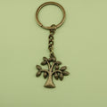 Metal Minimalist Tree Keychain Bag Charm Gift view 6