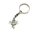 Zinc Alloy Minimalist Flying Dragon Keychain For Fantasy Gift view 5