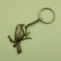 Metal Minimal Bird Keychain Bag Charm view 6