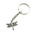 Zinc Alloy Simple Dragonfly Keychain Bag Charm Gift view 5