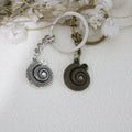 Metal Beach Conch Shell Keychain Bag Charm Gift view 3