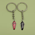Zinc Alloy Cross Keychain Minimalist Gift Key Ring view 1