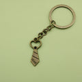 Zinc Alloy Necktie Keychain Gift Key Ring view 6