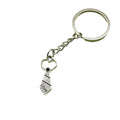 Zinc Alloy Necktie Keychain Gift Key Ring view 5