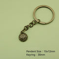 Zinc Alloy Soccer Ball Keychain For Sports Gift view 2