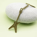 Zinc Alloy Guitar Keychain Music Gift Key Ring view 4