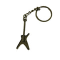 Zinc Alloy Guitar Keychain Music Gift Key Ring view 5