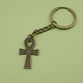 Metal Cross Keychain Bag Charm view 6