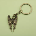 Metal Wing Feather Keychain Angel Bag Charm Gift view 6