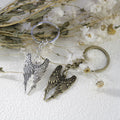 Metal Wing Feather Keychain Angel Bag Charm Gift view 3
