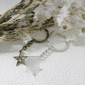 Metal Simple Star Keychain Fashion Bag Charm Gift view 3