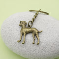 Zinc Alloy Dog Shape Keychain Bag Charm Gift view 4