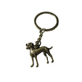 Zinc Alloy Dog Shape Keychain Bag Charm Gift view 5