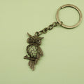Zinc Alloy Minimalist Owl Keychain For Animal Lover Gift view 6