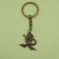 Metal Minimalist Mermaid Keychain Bag Charm Gift Accessory view 6