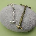 Metal Hammer Keychain Minimalist Tool Bag Charm Gift view 4