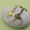 Zinc Alloy Ethnic Phoenix Keychain Bag Charm Gift view 4