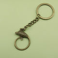 Zinc Alloy Ethnic Phoenix Keychain Bag Charm Gift view 6