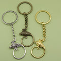 Zinc Alloy Ethnic Phoenix Keychain Bag Charm Gift view 1