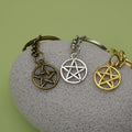 Metal Simple Star Keychain For Bag Charm Key Ring view 4
