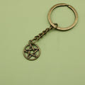 Metal Simple Star Keychain For Bag Charm Key Ring view 6