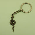 Zinc Alloy Snake Keychain Minimalist Bag Charm Gift view 6