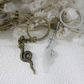 Zinc Alloy Snake Keychain Minimalist Bag Charm Gift view 3