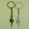 Zinc Alloy Snake Keychain Minimalist Bag Charm Gift view 1