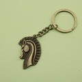 Metal Horse Head Keychain Bag Charm Key Ring view 6