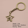 Zinc Alloy Angel Keychain For Bag Charm Gift view 2