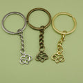 Zinc Alloy Minimalist Heart Keychain Bag Charm Gift view 1