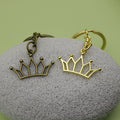 Metal Simple Crown Keychain Fashion Bag Charm Gift view 4