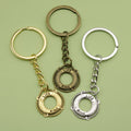 Zinc Alloy Minimalist Lifebuoy Keychain Bag Charm Gift view 1
