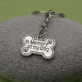 Metal Pet Dog Keychain Memorial Gift view 3